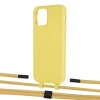 Чехол Upex Alter Eyelets for iPhone 12 Pro Max Daffodil with Twine Sunflower and Fausset Matte Black (UP108022)