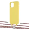 Чохол Upex Alter Eyelets for iPhone 12 Pro Max Daffodil with Twine Mulberry and Fausset Silver (UP108043)