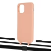 Чохол Upex Alter Eyelets for iPhone 12 Pro Max Tangerine with Twine Black  and Fausset Matte Black (UP108067)