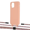 Чохол Upex Alter Eyelets for iPhone 12 Pro Max Tangerine with Twine Mulberry and Fausset Matte Black (UP108077)