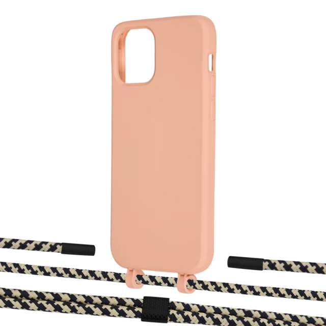 Чохол Upex Alter Eyelets for iPhone 12 Pro Max Tangerine with Twine Copper and Fausset Matte Black (UP108079)