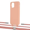 Чохол Upex Alter Eyelets for iPhone 12 Pro Max Tangerine with Twine Cantaloupe and Fausset Silver (UP108089)