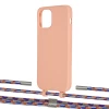 Чохол Upex Alter Eyelets for iPhone 12 Pro Max Tangerine with Twine Blue Sunset and Fausset Silver (UP108097)