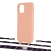 Чехол Upex Alter Eyelets for iPhone 12 Pro Max Tangerine with Twine Blue Marine and Fausset Silver (UP108099)