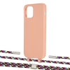 Чехол Upex Alter Eyelets for iPhone 12 Pro Max Tangerine with Twine Critical Camouflage and Fausset Silver (UP108100)