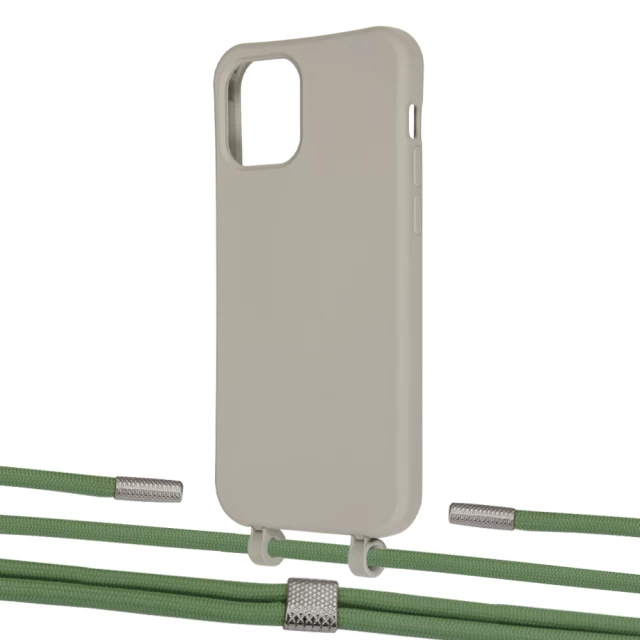 Чохол Upex Alter Eyelets for iPhone 12 Pro Max Anchor with Twine Mint and Fausset Silver (UP108195)