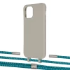 Чехол Upex Alter Eyelets for iPhone 12 Pro Max Anchor with Twine Cyan and Fausset Silver (UP108197)