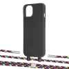 Чехол Upex Alter Eyelets for iPhone 13 mini Onyx with Twine Critical Camouflage and Fausset Silver (UP108253)