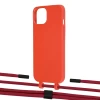 Чохол Upex Alter Eyelets for iPhone 13 mini Red with Twine Red and Fausset Matte Black (UP108275)