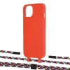 Чохол Upex Alter Eyelets for iPhone 13 mini Red with Twine Critical Camouflage and Fausset Matte Black (UP108287)