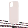 Чохол Upex Alter Eyelets for iPhone 13 mini Crepe with Twine Critical Camouflage and Fausset Matte Black (UP108338)