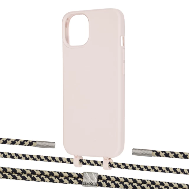 Чохол Upex Alter Eyelets for iPhone 13 mini Crepe with Twine Copper and Fausset Silver (UP108351)