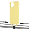 Чохол Upex Alter Eyelets for iPhone 13 mini Daffodil with Twine Gray and Fausset Matte Black (UP108381)