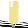 Чехол Upex Alter Eyelets for iPhone 13 mini Daffodil with Twine Black  and Fausset Silver (UP108390)