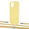 Чехол Upex Alter Eyelets for iPhone 13 mini Daffodil with Twine Sunflower and Fausset Silver (UP108396)