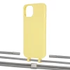 Чохол Upex Alter Eyelets for iPhone 13 mini Daffodil with Twine Gray and Fausset Silver (UP108398)