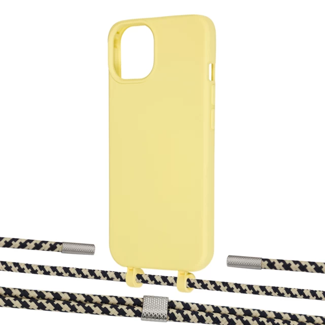 Чохол Upex Alter Eyelets for iPhone 13 mini Daffodil with Twine Copper and Fausset Silver (UP108402)