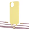 Чохол Upex Alter Eyelets for iPhone 13 mini Daffodil with Twine Rose Gold and Fausset Gold (UP108409)