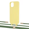 Чохол Upex Alter Eyelets for iPhone 13 mini Daffodil with Twine Mint and Fausset Gold (UP108416)