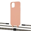 Чехол Upex Alter Eyelets for iPhone 13 mini Tangerine with Twine Copper and Fausset Matte Black (UP108436)