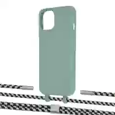 Чехол Upex Alter Eyelets for iPhone 13 mini Basil with Twine Copper and Fausset Silver (UP108504)