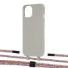 Чехол Upex Alter Eyelets for iPhone 13 mini Anchor with Twine Mulberry and Fausset Matte Black (UP108536)