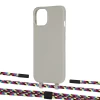 Чохол Upex Alter Eyelets for iPhone 13 mini Anchor with Twine Critical Camouflage and Fausset Matte Black (UP108542)