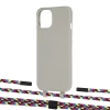 Чехол Upex Alter Eyelets for iPhone 13 mini Anchor with Twine Critical Camouflage and Fausset Matte Black (UP108542)