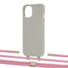 Чохол Upex Alter Eyelets for iPhone 13 mini Anchor with Twine Coral and Fausset Gold (UP108563)