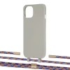 Чохол Upex Alter Eyelets for iPhone 13 mini Anchor with Twine Blue Sunset and Fausset Gold (UP108573)