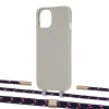 Чохол Upex Alter Eyelets for iPhone 13 mini Anchor with Twine Blue Marine and Fausset Gold (UP108575)