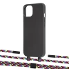 Чохол Upex Alter Eyelets for iPhone 13 Onyx with Twine Critical Camouflage and Fausset Matte Black (UP108593)