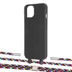 Чохол Upex Alter Eyelets for iPhone 13 Onyx with Twine Critical Camouflage and Fausset Silver (UP108610)