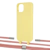 Чохол Upex Alter Eyelets for iPhone 13 Daffodil with Twine Cantaloupe and Fausset Silver (UP108752)