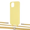 Чехол Upex Alter Eyelets for iPhone 13 Daffodil with Twine Sunflower and Fausset Gold (UP108770)