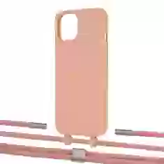 Чохол Upex Alter Eyelets for iPhone 13 Tangerine with Twine Cantaloupe and Fausset Silver (UP108803)