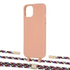 Чохол Upex Alter Eyelets for iPhone 13 Tangerine with Twine Critical Camouflage and Fausset Gold (UP108831)