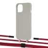 Чохол Upex Alter Eyelets for iPhone 13 Anchor with Twine Red and Fausset Matte Black (UP108887)
