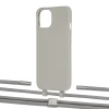 Чехол Upex Alter Eyelets for iPhone 13 Anchor with Twine Gray and Fausset Silver (UP108908)