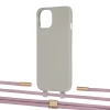 Чохол Upex Alter Eyelets for iPhone 13 Anchor with Twine Rose Gold and Fausset Gold (UP108919)