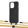 Чехол Upex Alter Eyelets for iPhone 13 Pro Onyx with Twine Sunflower and Fausset Matte Black (UP108940)