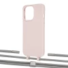 Чехол Upex Alter Eyelets for iPhone 13 Pro Crepe with Twine Gray and Fausset Silver (UP109061)