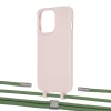 Чохол Upex Alter Eyelets for iPhone 13 Pro Crepe with Twine Mint and Fausset Silver (UP109062)