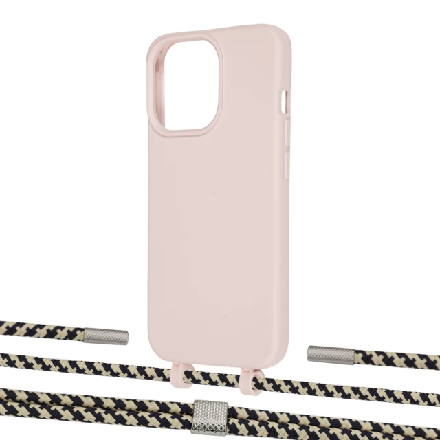 Чохол Upex Alter Eyelets for iPhone 13 Pro Crepe with Twine Copper and Fausset Silver (UP109065)