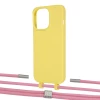 Чехол Upex Alter Eyelets for iPhone 13 Pro Daffodil with Twine Coral and Fausset Silver (UP109107)