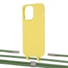 Чохол Upex Alter Eyelets for iPhone 13 Pro Daffodil with Twine Mint and Fausset Silver (UP109113)
