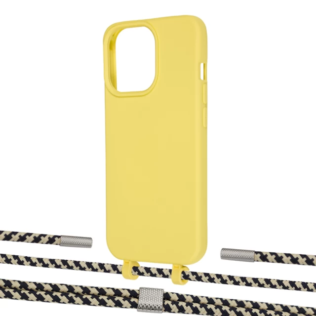 Чохол Upex Alter Eyelets for iPhone 13 Pro Daffodil with Twine Copper and Fausset Silver (UP109116)