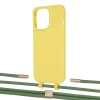 Чохол Upex Alter Eyelets for iPhone 13 Pro Daffodil with Twine Mint and Fausset Gold (UP109130)