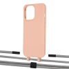 Чохол Upex Alter Eyelets for iPhone 13 Pro Tangerine with Twine Gray and Fausset Matte Black (UP109146)