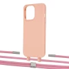 Чехол Upex Alter Eyelets for iPhone 13 Pro Tangerine with Twine Coral and Fausset Silver (UP109158)